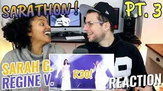 Сара Джеронимо и Режин Веласкес | Концерт R30 | Sarathon, часть 3 | РЕАКЦИЯ