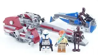 LEGO Star Wars: 75012 BARC Speeder with Sidecar Review!!! From 2013