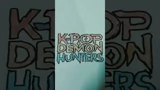 kpop demon hunters logo#kpopdemonhunters#kpop #how it is done✔️