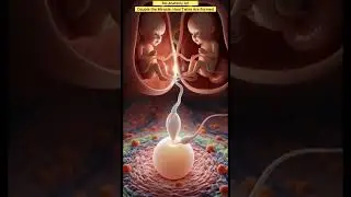 Double the Miracle: How Twins Are Formed | Bio Anatomy Art | Gut Health