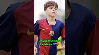 David Moreno - La Masia ❤️💙🌟  #lamasia #barcelona #davidmoreno #barca #viral #shorts