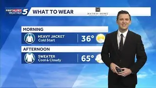 New Year's Day FORECAST: Mild. Clouds Build In