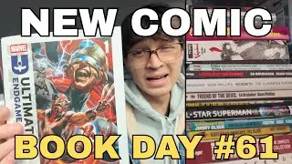 ULTIMATE ENDGAME new comic book day + reading goals RECAP