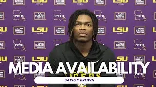 Barion Brown - Fall Camp Media Availability - August 12, 2025