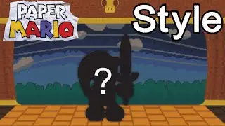 #PaperMario Style Link! At 8x Speed!