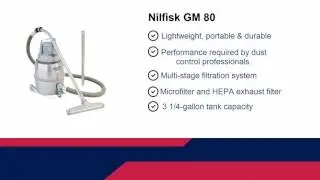 Nilfisk GM 80 Vacuum Cleaner