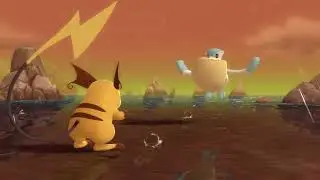Brilliant Diamond (BDSP) Volt Tackle Raichu!!