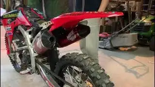2021 CRF250R HGS Full Exhaust Sound