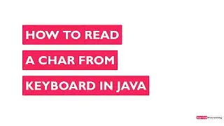 How to Read a Char input in Java [NetBeans] | STEP BY STEP
