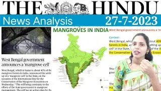 27 July 2023 | The Hindu Newspaper Analysis in English | #upsc #IAS #currentaffairs #editorial
