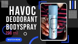 HAVOC Deodorant Long Lasting and Sweat control Bodyspray Best for Men Review it!