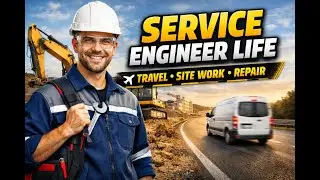Service Engineer Traveling Vlog | On-Site Machine Repair & Field Life