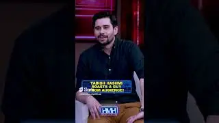 Tabish Hashmi roasts a guy from the audience!   #tabishhashmi #usmanmukhtar #hasnamanahai #shorts