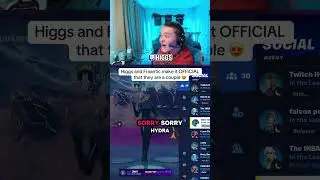 Higgs and Fraantic make it official 😍 #higgsfn #fortnite #fortniteclips #fyp #viral #trending