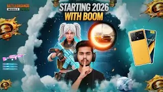 STARTING 2026 WITH BOOM #pubg #mobilegame #bgmi 