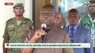 MESSAGE MATINAL DE PAPA ANDRE MBENZA KIANGANI DU 20 JANVIER 2026 A NKAMBA NOUVELLE JERUSALEM