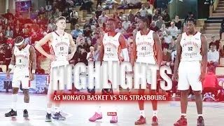 [Highlights J11] AS Monaco Basket vs SIG Strasbourg
