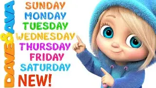 Days of the Week Song for Kids | Learn and Sing Along!