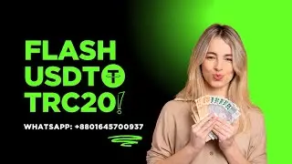 Learn Flash USDT TRC20 Transactions | Verified & Safe Tutorial #realseller #crypto 