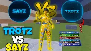 OMG🤯Trotz CHALLENGE SAYZ IN WOW WITH ALL MAXED🤑🔥 PUBG MOBILE