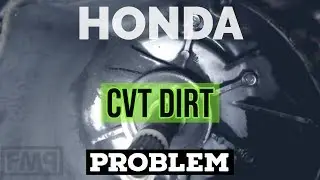 the honda sh CVT DUST problem - BAD self cleaning / FMPguides - Solid PASSion /