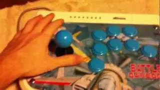 Sega Saturn Virtua Stick mod to full Sanwa