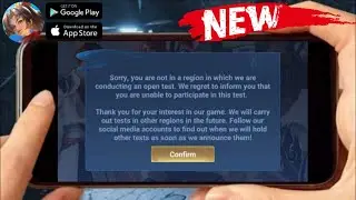 HONOR OF KINGS (EN/BETA) 2022 Online MOBA How to Fix the Region Error Fixed.!!!