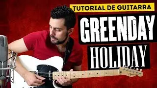 Cómo tocar HOLIDAY GREEN DAY Guitarra Tutorial Tablatura | Marcos García