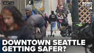 Safety downtown top of mind even as new data shows dip in crime, rise in foot traffic