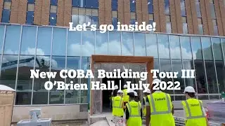 Construction Tour - New Marquette Building, O'Brien Hall: College of Business Administration