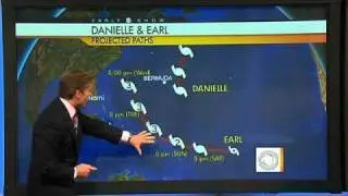 Tracking Hurricane Danielle, Tropical Storm Earl