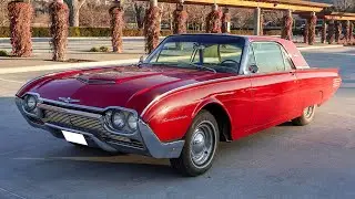 1961 Ford Thunderbird Hardtop Coupe 390ci V8 Walk-around Video