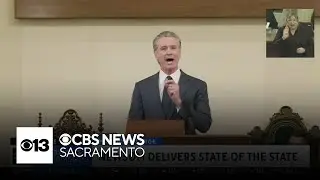 Gov. Gavin Newsom delivers his final California State of the State address