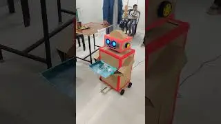 Robot For Science Exhibition #robotics #robot #cardboardrobot #science #iotprojects #robots #robo