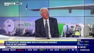 Denis Ranque (Acad&eacute;mie des technologies) : Le transport a&eacute;rien mise sur le k&eacute;ros&egrave;ne durable