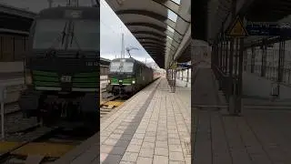 Der Ulm-Wendlingen-Express (UWEX) IRE 200 von Wendlingen f&auml;hrt in Ulm Hbf ein