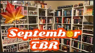 September TBR #september #septembertbr #tbr #smallbooktuber #booktube #booktuber #readingandretail