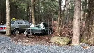 68# inspection of the driveway and parking lot after  heavy rain
