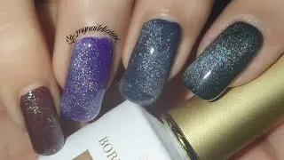 Bornpretty Store Omnipotent Holographic Gel Top Coat Review And Demo!!