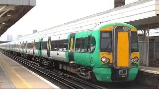 Trains at Norwood Junction, 02/04/2021 (1080p HD)