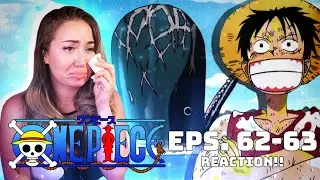 БЕДНЫЙ ЛАБУН!! 😭❤️&zwj;🩹ПЕРВЫЙ СМОТРЮ ONE PIECE ЭПИЗОДЫ 62 И 63 РЕАКЦИЯ