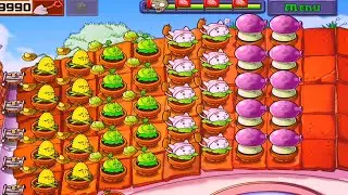Plants Vs Zombies | Adventure Roof | Level! 9&10 Completed Gameplay Full HD 1080p 60fps