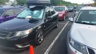 Saab owners convention 2018 nice cars