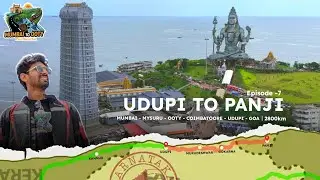 Udupi To Panji | Bike Ride | Ep-07 | Karnataka | Goa @panthastha. 