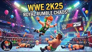 YOU WON'T BELIEVE WHAT HAPPENED! 🤣 WWE 2K25 Royal Rumble!