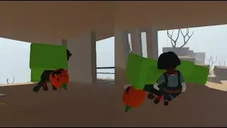My 6 year old loves smashing the house in Humans Fall Flat!