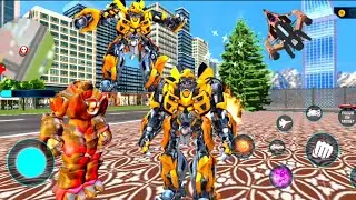 Optimus Prime Multiple Transformation #20 Flying Robot Car Game 2020 - Android Gameplay