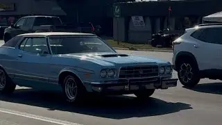 Engines roaring, chrome shining, and pure muscle on the street&mdash;North Gratiot Cruise, MI 9/27/2025