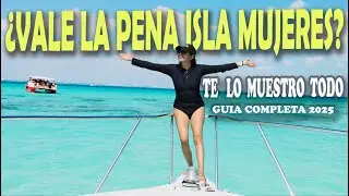 Asi se vive un Tour completo en Isla Mujeres, que lugares visitar Cancun 2025