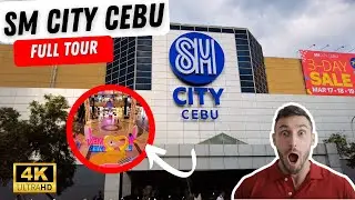 SM CITY CEBU, NEW UPDATE TODAY- FULL WALK TOUR | TOUR RABBIT [4K CEBU 🇵🇭]